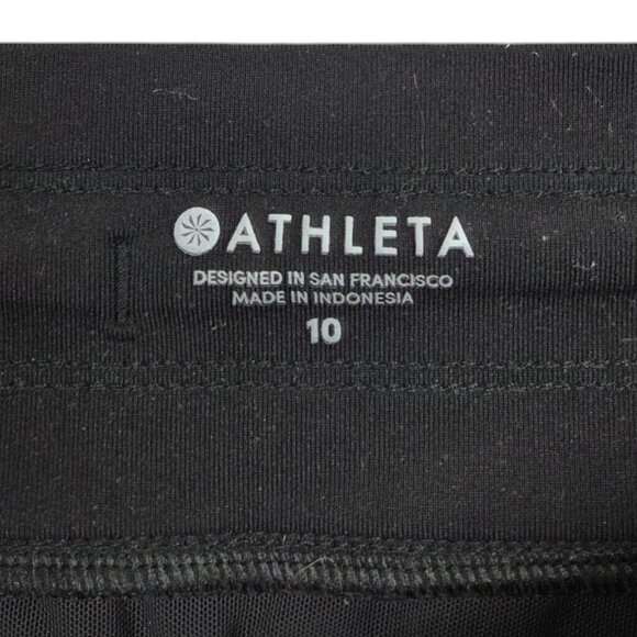 Athleta Trekki‎ North Jogger Womens 10 High Rise Pants Black Travel Hiking - Picture 8 of 11